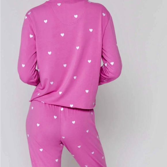 NWT Spiritual Gangster 2 pc Hearts sweatshirt and pants XS/S Happy Valentine’s - Picture 8 of 10